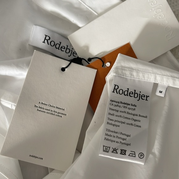 RODEBJER Sofia cotton shirt size M - Picture 10 of 10